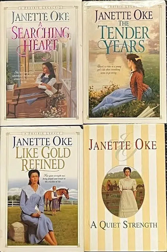 A Prairie Legacy Complete 4 Hardcover  Set Janette Oke Christian Romance - a-prairie-legacy-complete-4-hardcover-set-janette-oke-christian-romance