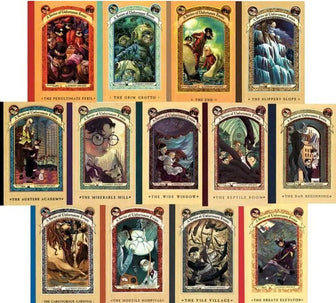 A Series of Unfortunate Events By Lemony Snicket - Complete Set Series Lot of 13 - a-series-of-unfortunate-events-by-lemony-snicket-complete-set-series-lot-of-13