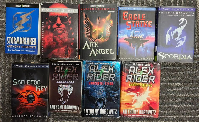 Alex Rider Series by Anthony Horowitz - Mixed Set of 1 to 9 - alex-rider-series-by-anthony-horowitz-mixed-set-of-1-to-9 - alex-rider-series-by-anthony-horowitz-mixed-set-of-1-to-9-2