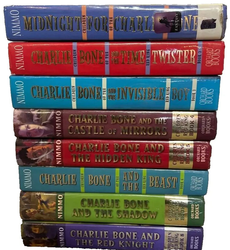 All Hardcover Charlie Bone series 1-8 set by Jenny Nimmo hardback  lot - all-hardcover-charlie-bone-series-1-8-set-by-jenny-nimmo-hardback-lot