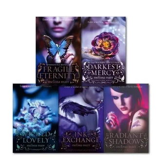 All Hardcover Complet Set Lot of 5 Wicked Lovely books by Melissa Marr YA - all-hardcover-complet-set-lot-of-5-wicked-lovely-books-by-melissa-marr-ya