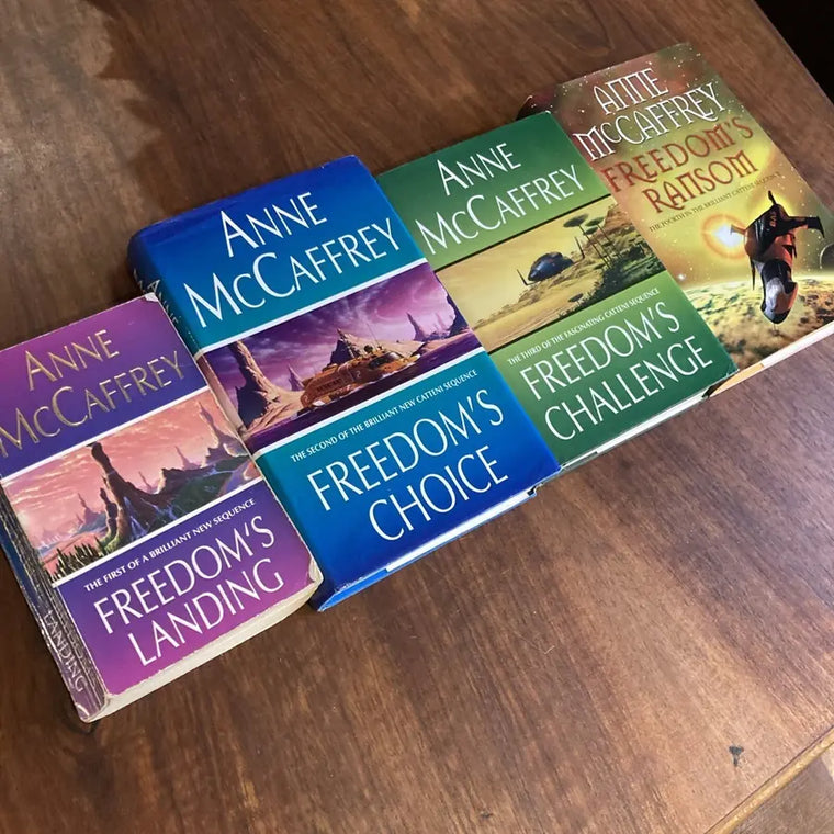 Anne McCaffrey Catteni Sequence Complete 4 Book Set PB/HC Choice Freedom’s Landi - anne-mccaffrey-catteni-sequence-complete-4-book-set-pb-hc-choice-freedom-s-landi