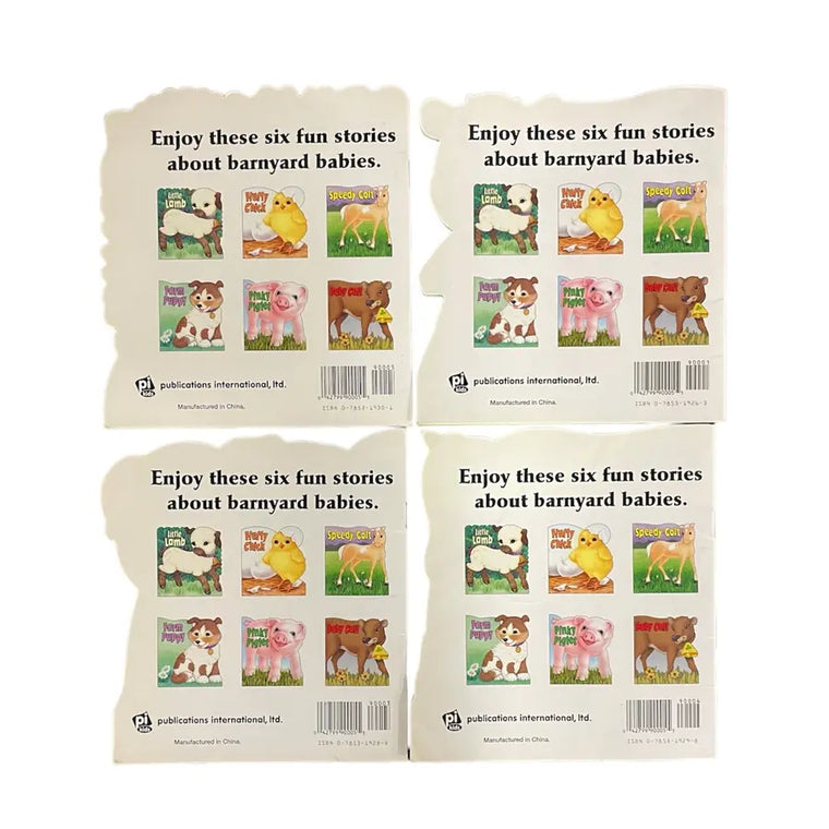 Barnyard Babies Children Books Lot of 4 Lamb, Calf, Piglet, Colt Kids Set - barnyard-babies-children-books-lot-of-4-lamb-calf-piglet-colt-kids-set - barnyard-babies-children-books-lot-of-4-lamb-calf-piglet-colt-kids-set-2