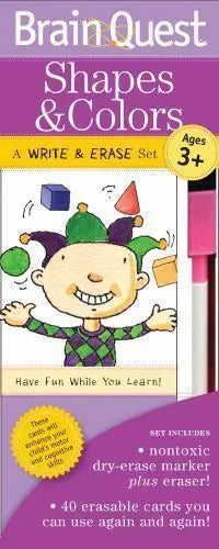 Brain Quest Shapes & Colors: A Write & Erase Set - brain-quest-shapes-and-colors-a-write-and-erase-set