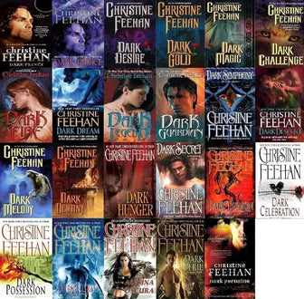 Christine Feehan Dark Carpathians COMPLETE 37-Book Series Lot incl. Novellas - christine-feehan-dark-carpathians-complete-37-book-series-lot-incl-novellas