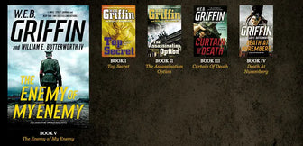 CLANDESTINE OPERATIONS Complete Series Set W. E. B. Griffin Hardcover - clandestine-operations-complete-series-set-w-e-b-griffin-hardcover
