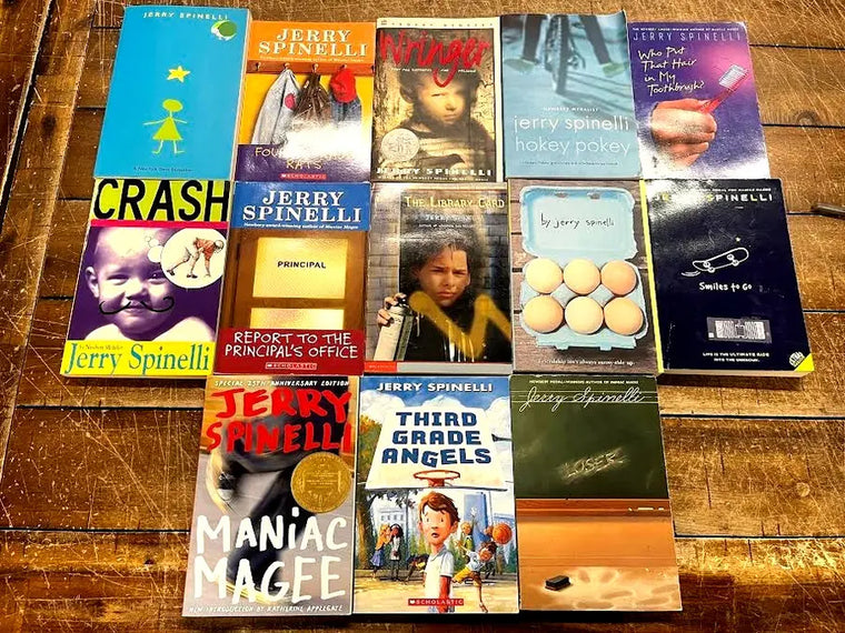 Classroom Set: Jerry Spinelli & Louis Sachar Book Lot of 19 - classroom-set-jerry-spinelli-and-louis-sachar-book-lot-of-19 - classroom-set-jerry-spinelli-and-louis-sachar-book-lot-of-19-2