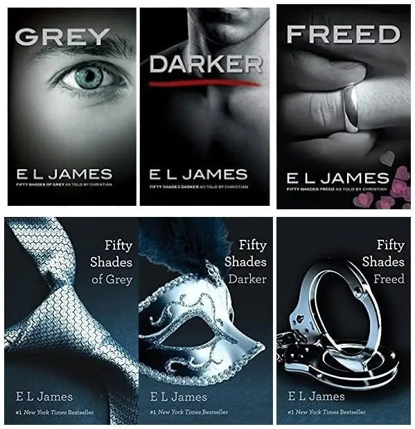 Complete 6 Volume Set Fifty Shades of Grey as Told by Christian by E L James - complete-6-volume-set-fifty-shades-of-grey-as-told-by-christian-by-e-l-james