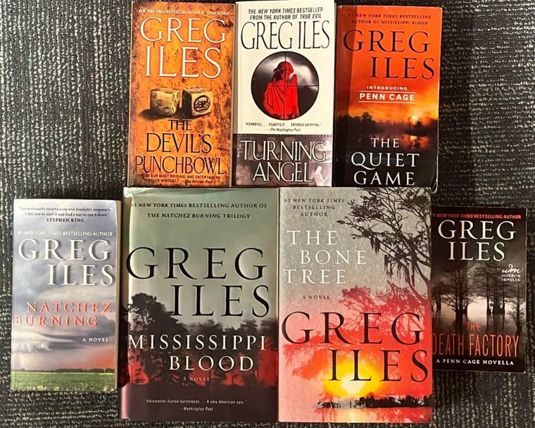Complete Full Set Series of 8 Penn Cage books by Greg Iles - complete-full-set-series-of-8-penn-cage-books-by-greg-iles