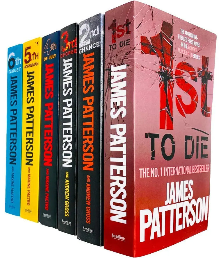 Complete Series Lot Books 1-6 Women's Murder Club by James Patterson - complete-series-lot-books-1-6-women-s-murder-club-by-james-patterson