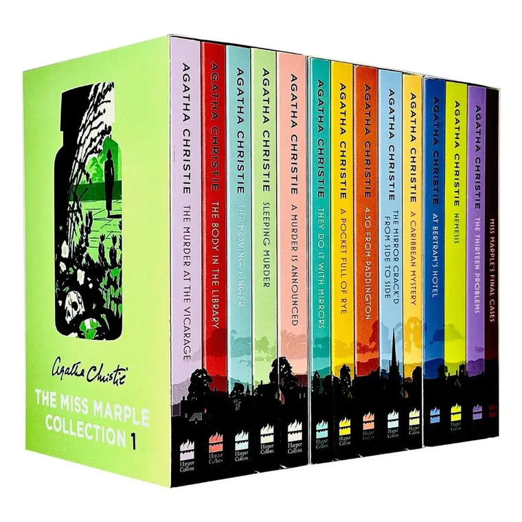 COMPLETE Series - Lot of 12 Miss Marple Mystery books by Agatha Christie - complete-series-lot-of-12-miss-marple-mystery-books-by-agatha-christie - complete-series-lot-of-12-miss-marple-mystery-books-by-agatha-christie-2