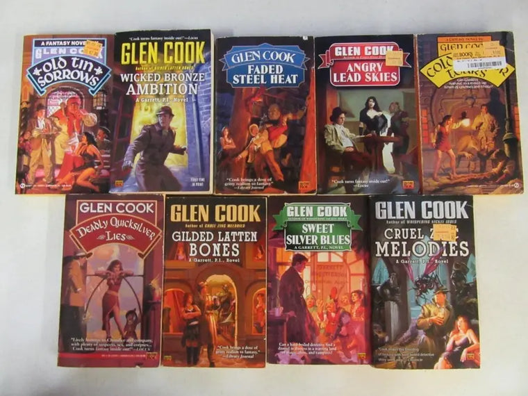 COMPLETE Series - Lot of 14 Garrett Files books by Glen Cook - complete-series-lot-of-14-garrett-files-books-by-glen-cook - complete-series-lot-of-14-garrett-files-books-by-glen-cook-2