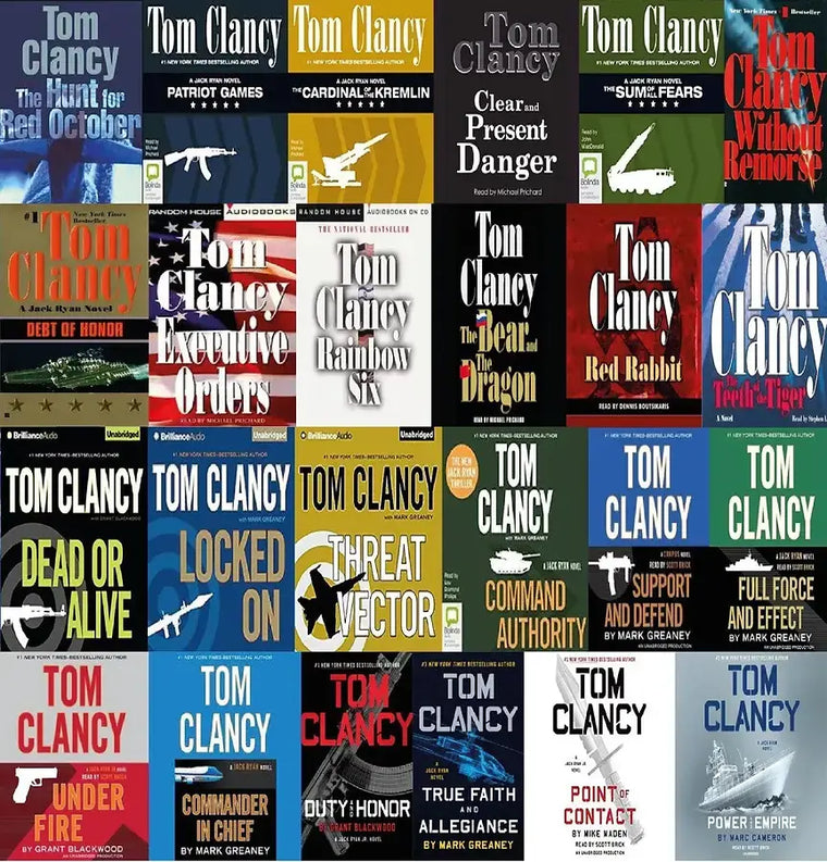 COMPLETE Series - Lot of 39 Jack Ryan books by Tom Clancy - complete-series-lot-of-39-jack-ryan-books-by-tom-clancy