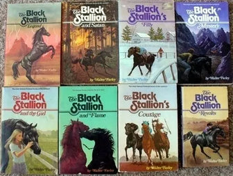 COMPLETE Series of 22 Black Stallion books by Steven & Walter Farley - complete-series-of-22-black-stallion-books-by-walter-farley