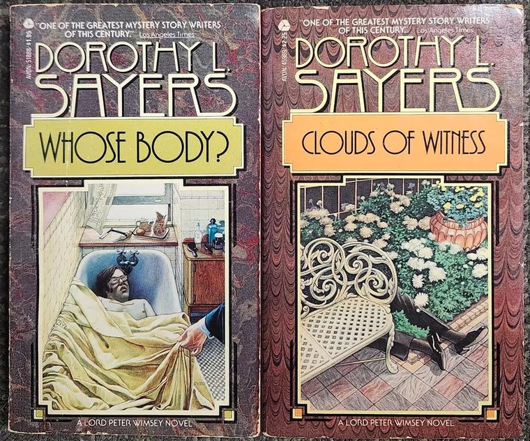 Complete Series Set PETER WIMSEY Mysteries 1-17 Dorothy Sayers Mystery Lot - complete-series-set-peter-wimsey-mysteries-1-17-dorothy-sayers-mystery-lot