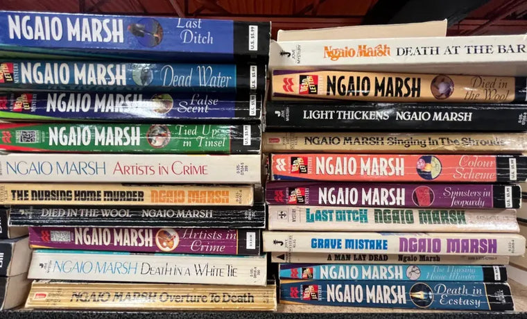 Complete Set 33 Books - Inspector Roderick Alleyn by Ngaio Marsh (mostly mm) - complete-set-33-books-inspector-roderick-alleyn-by-ngaio-marsh-mostly-mm