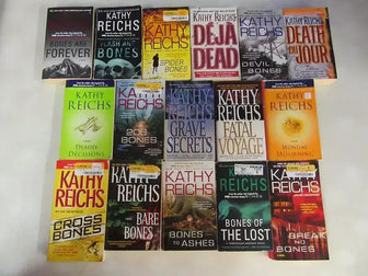 COMPLETE Set of 21 Temperance Brennan Books by Kathy Reichs - complete-set-of-21-temperance-brennan-books-by-kathy-reichs