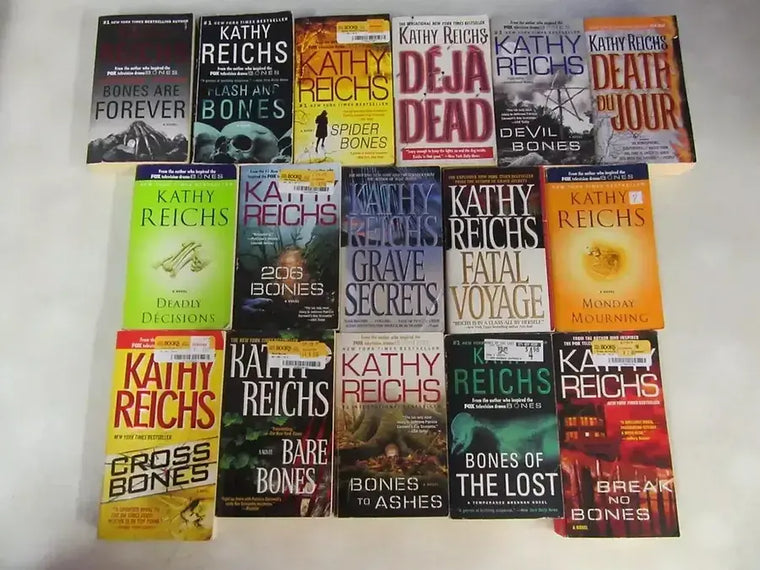 COMPLETE Set of 21 Temperance Brennan Books by Kathy Reichs - complete-set-of-21-temperance-brennan-books-by-kathy-reichs