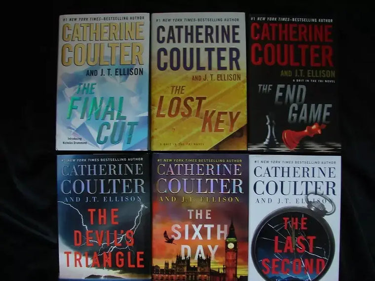 Complete Set of 6 Catherine Coulter All A Brit in The FBI Series lot - complete-set-of-6-catherine-coulter-all-a-brit-in-the-fbi-series-lot