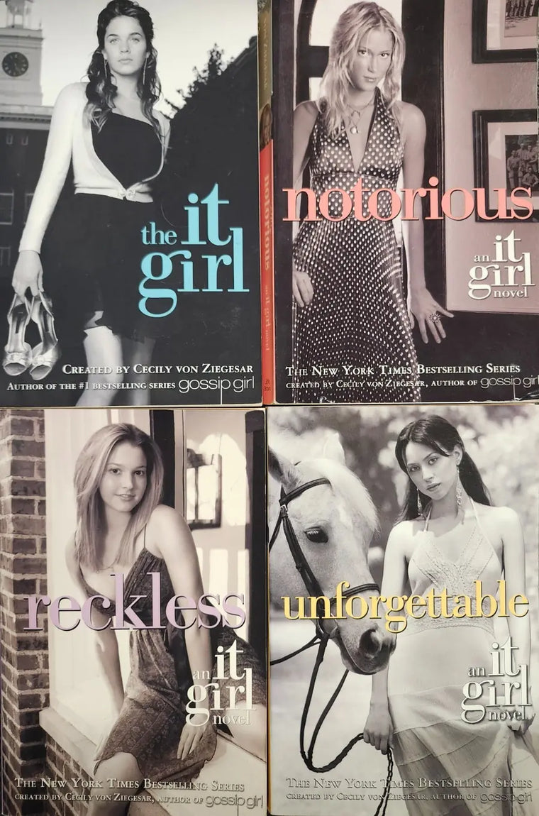 Complete Set Series #1-10 - It Girl Lot of 10 books by Cecily von Ziegesar - complete-set-series-1-10-it-girl-lot-of-10-books-by-cecily-von-ziegesar