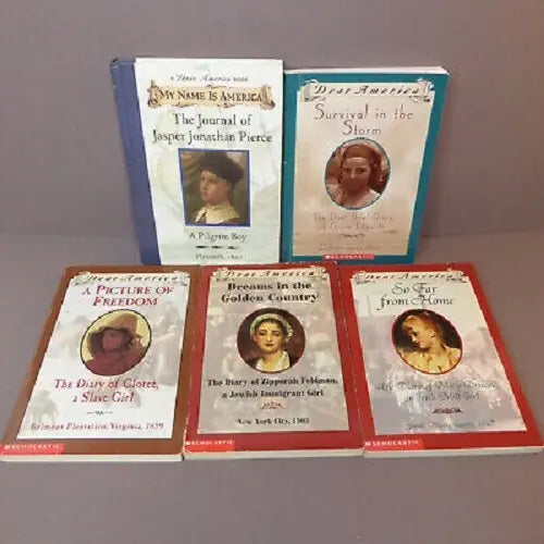 Complete Set Series 1-36 Set Mixed H/S Cov Dear America Historical Fiction Diary - complete-set-series-1-36-set-mixed-h-s-cov-dear-america-historical-fiction-diary - complete-set-series-1-36-set-mixed-h-s-cov-dear-america-historical-fiction-diary-2