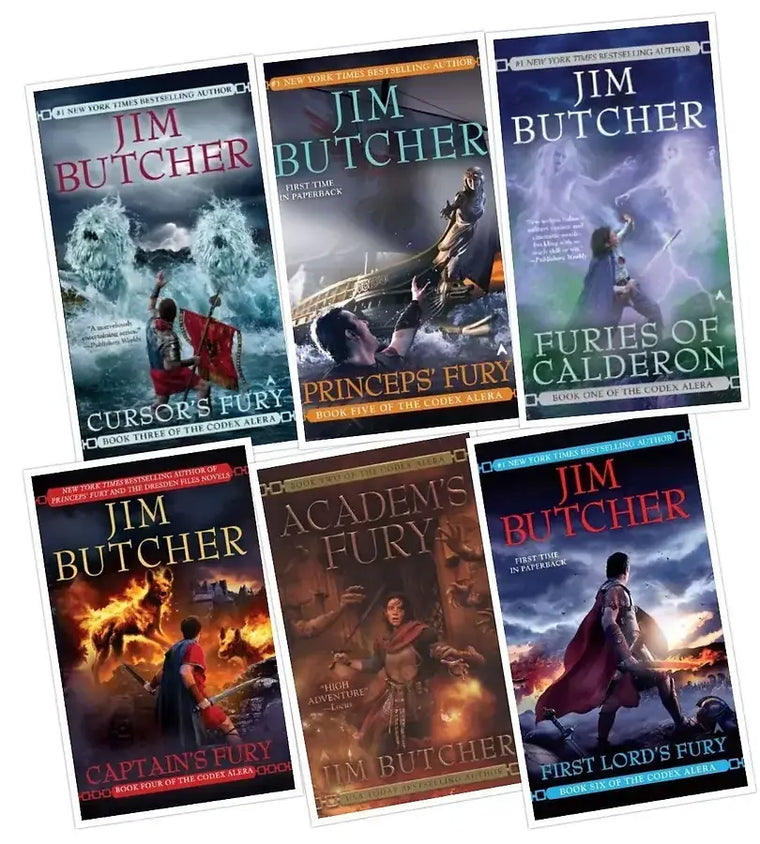 Complete Set Series 1-6 Codex Alera by Jim Butcher Lot, 2 in Hardcover - complete-set-series-1-6-codex-alera-by-jim-butcher-lot-2-in-hardcover