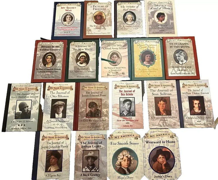 Complete Set Series - 19 My Name Is America Books Lot Mostly Hardcover - complete-set-series-19-my-name-is-america-books-lot-mostly-hardcover