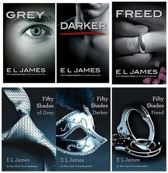 Complete Set Series 6 Fifty Shades of Grey as Told by Christian by E L James - complete-set-series-6-fifty-shades-of-grey-as-told-by-christian-by-e-l-james