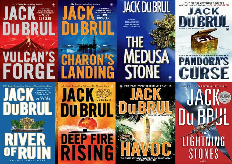 Complete Set Series - 8 Philip Mercer Books by Jack Du Brul - complete-set-series-8-philip-mercer-books-by-jack-du-brul