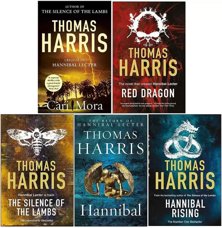 Complete Set Series + Cari Mora - Lot of 5 Hannibal Lecter Series Collection - complete-set-series-cari-mora-lot-of-5-hannibal-lecter-series-collection