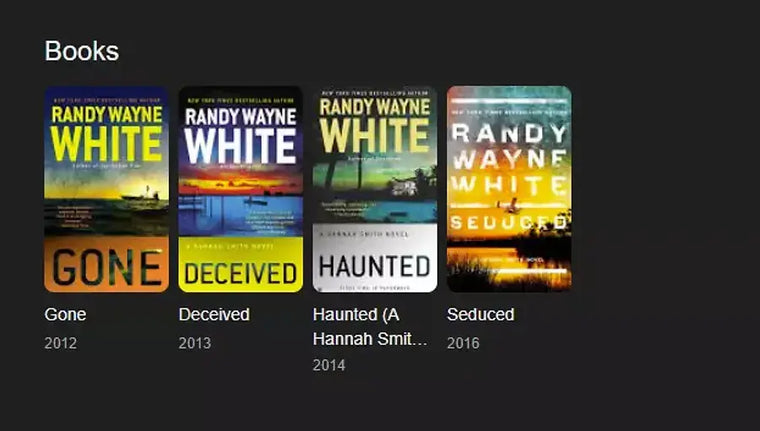Complete set series hannah smith novels by Randy Wayne White lot of 4 - complete-set-series-hannah-smith-novels-by-randy-wayne-white-lot-of-4