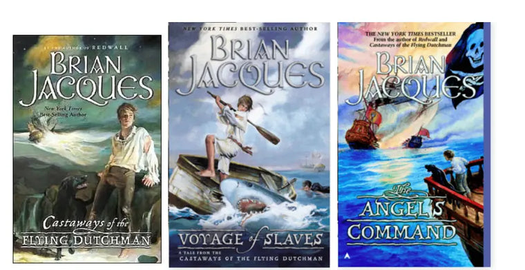 Complete Set Series Lot Brian Jacques Castaways of the Flying Dutchman 3 HC Book - complete-set-series-lot-brian-jacques-castaways-of-the-flying-dutchman-3-hc-book