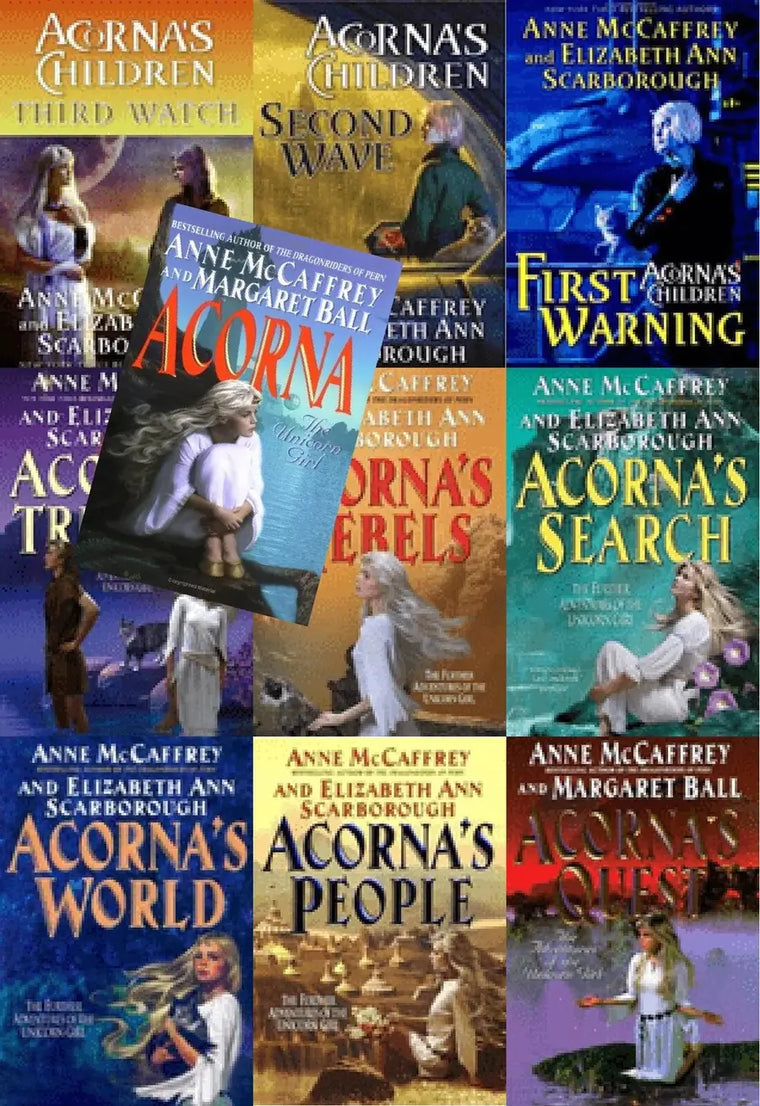 Complete Set Series - Lot of 10 Acorna Books by Anne McCaffrey (Mixed Formats) - complete-set-series-lot-of-10-acorna-books-by-anne-mccaffrey-mixed-formats