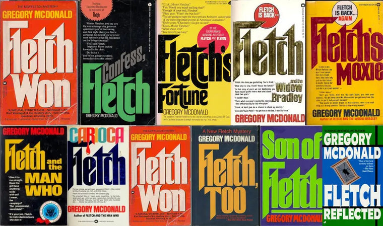 Complete Set Series - Lot of 11 Fletch books by Gregory McDonald Won Too Moxie - complete-set-series-lot-of-11-fletch-books-by-gregory-mcdonald-won-too-moxie