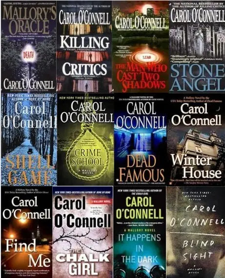 Complete Set Series - Lot of 12 Mallory Novels by Carol O'Connell - complete-set-series-lot-of-12-mallory-novels-by-carol-o-connell