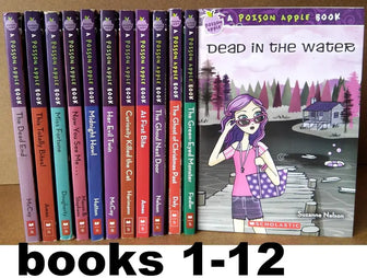 Complete Set Series - Lot of 12 Poison Apple books by McCoy Ames Harimann - complete-set-series-lot-of-12-poison-apple-books-by-mccoy-ames-harimann