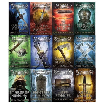 Complete Set Series- Lot of 13 Ranger's Apprentice by John Flanagan Royal Ranger - complete-set-series-lot-of-13-ranger-s-apprentice-by-john-flanagan-royal-ranger