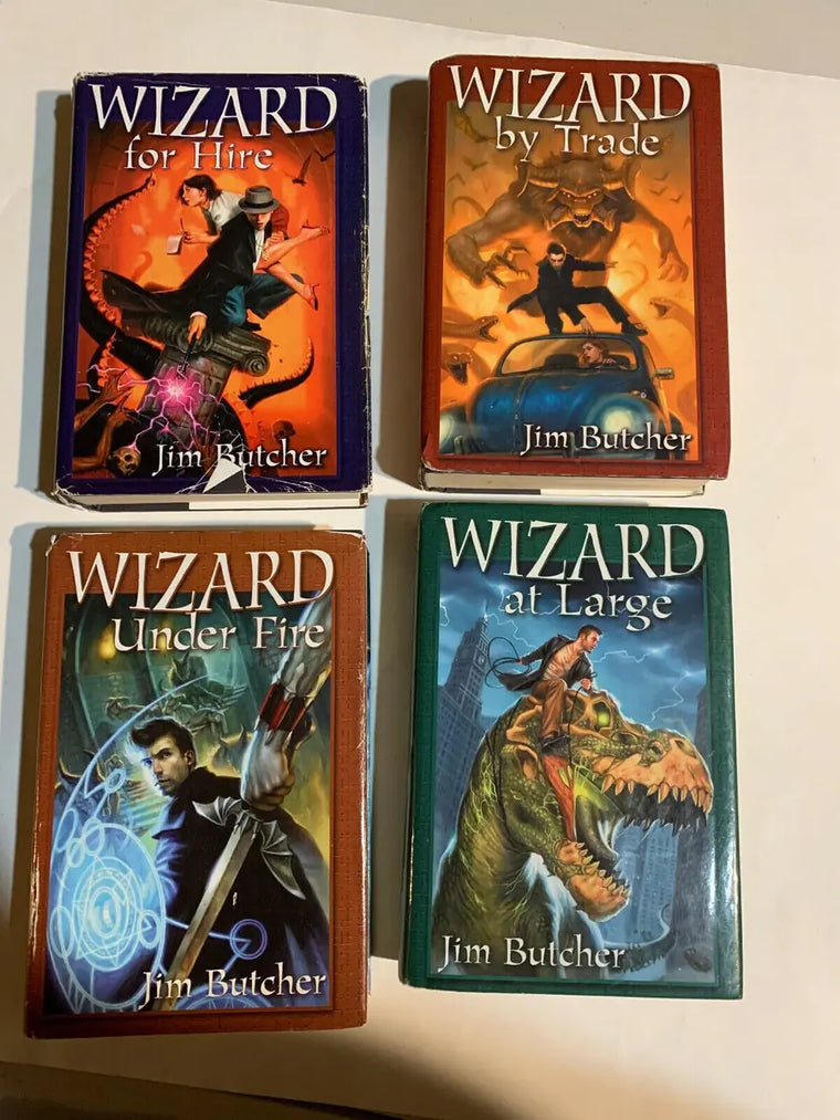 Complete Set Series Lot of 19 Dresden Files Books by Jim Butcher Wizard For Hire - complete-set-series-lot-of-19-dresden-files-books-by-jim-butcher-wizard-for-hire - complete-set-series-lot-of-19-dresden-files-books-by-jim-butcher-wizard-for-hire-2