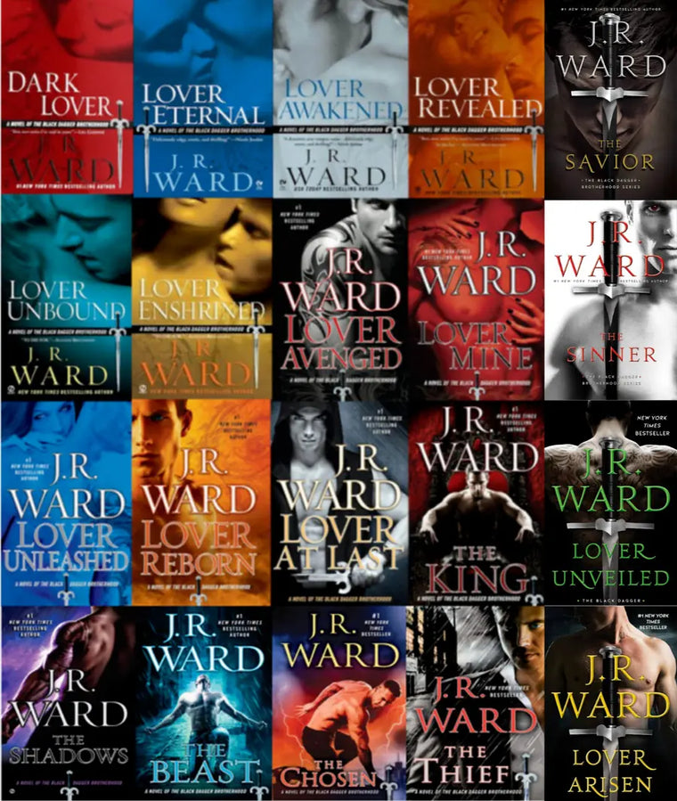 Complete Set Series Lot of 20 Black Dagger Brotherhood books by J.R. Ward Lover - complete-set-series-lot-of-20-black-dagger-brotherhood-books-by-j-r-ward-lover