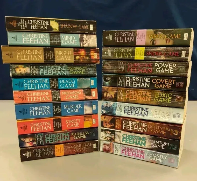Complete Set Series Lot of 20 Ghostwalker Series by Christine Feehan Paperback - complete-set-series-lot-of-20-ghostwalker-series-by-christine-feehan-paperback