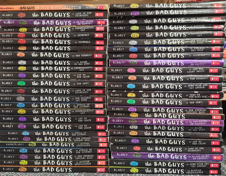 Complete Set Series - Lot of 20 THE BAD GUYS books by Aaron Blabey - complete-set-series-lot-of-20-the-bad-guys-books-by-aaron-blabey - complete-set-series-lot-of-20-the-bad-guys-books-by-aaron-blabey-2