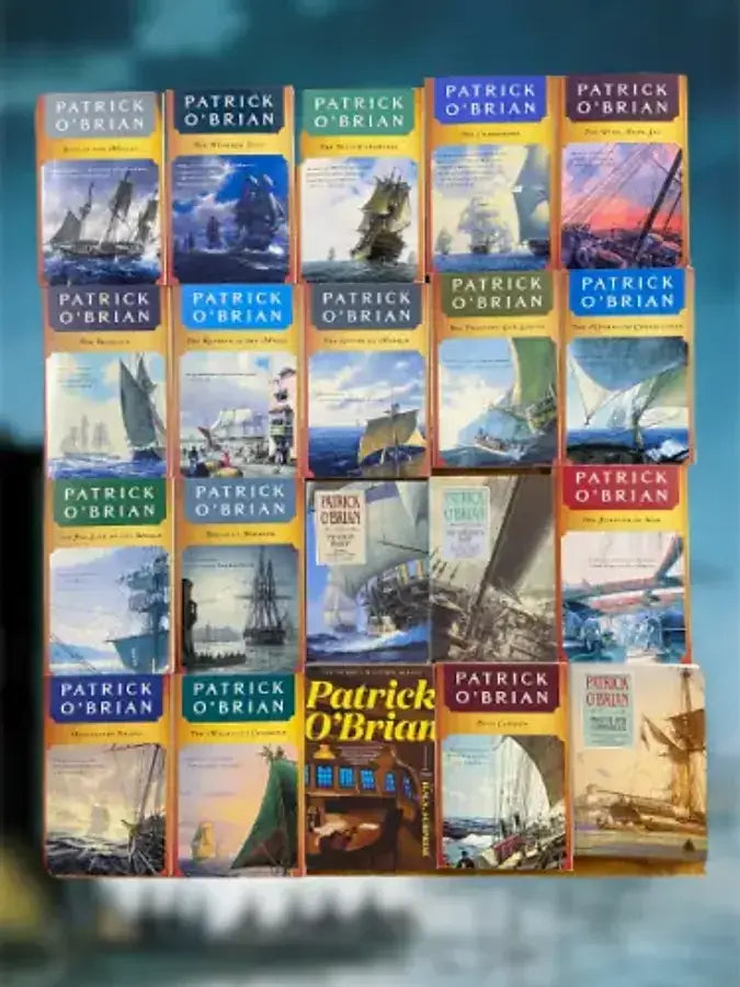 Complete Set Series Lot of 21 Aubrey & Maturin Master Commander Patrick O'Brian - complete-set-series-lot-of-21-aubrey-maturin-master-commander-patrick-o-brian