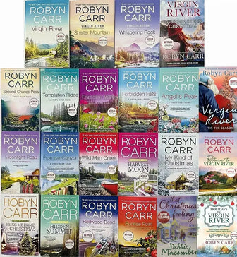 Complete Set Series Lot of 22 Virgin River Romance books by Robyn Carr Netflix - complete-set-series-lot-of-22-virgin-river-romance-books-by-robyn-carr-netflix