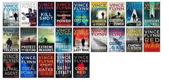 Complete Set Series - Lot of 23 Mitch Rapp American Assassin by Vince Flynn 1-23 - complete-set-series-lot-of-23-mitch-rapp-american-assassin-by-vince-flynn-1-23