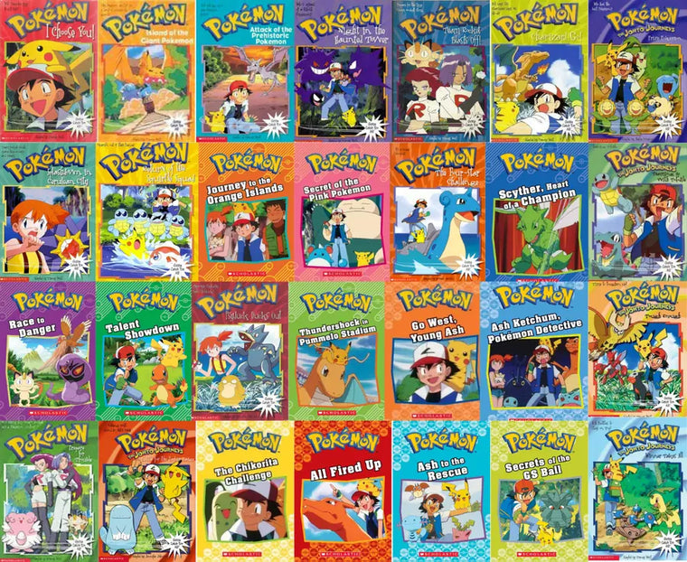 Complete Set Series — Lot of 28 Pokemon Chapter Books by Tracey West - complete-set-series-lot-of-28-pokemon-chapter-books-by-tracey-west