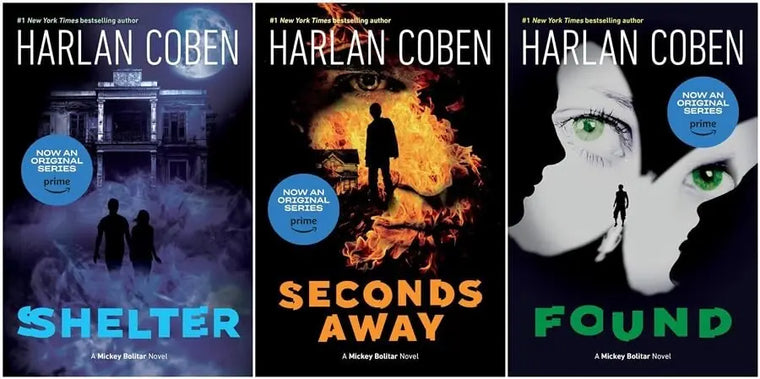 Complete Set Series - Lot of 3 Mickey Bolitar Books by Harlan Coben YA Shelter - complete-set-series-lot-of-3-mickey-bolitar-books-by-harlan-coben-ya-shelter