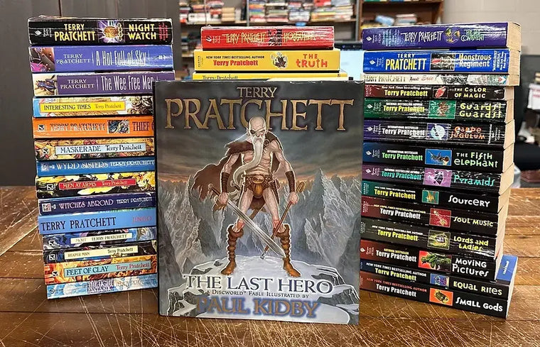 Discworld Full Set series 41 books by Terry Pratchett Disc World - complete-set-series-lot-of-41-discworld-books-by-terry-pratchett-disc-world