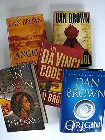 Complete Set Series - Lot of 5 HARDCOVER Robert Langdon books by Dan Brown - complete-set-series-lot-of-5-hardcover-robert-langdon-books-by-dan-brown - complete-set-series-lot-of-5-hardcover-robert-langdon-books-by-dan-brown-2