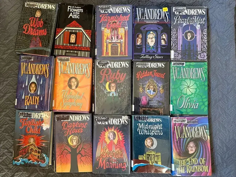 Complete Set Series - Lot of 5 Landry Books by V.C. Andrews Ruby Pearl Jewel - complete-set-series-lot-of-5-landry-books-by-v-c-andrews-ruby-pearl-jewel