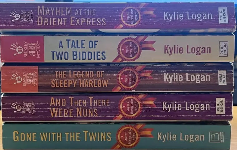 Complete Set Series Lot of 5 League of Literary Ladies Mystery by Kylie Logan - complete-set-series-lot-of-5-league-of-literary-ladies-mystery-by-kylie-logan - complete-set-series-lot-of-5-league-of-literary-ladies-mystery-by-kylie-logan-2